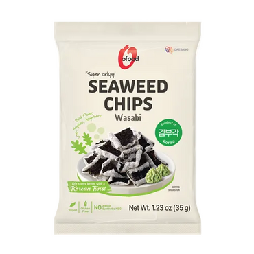 Crispy Seaweed Chips Wasabi 4x(5x35g)