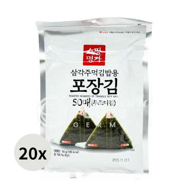 Roasted Seaweed for Triangle Kimbap 20x50shts