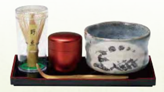 Matcha Set (Cup+Whisk+Spoon+Plate+Tea Case) 550g