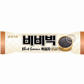 Bibibig Black Sesame Bar 40x70ml