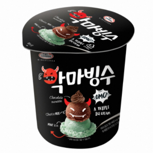 Devil Ice Flakes Cup 15x220ml
