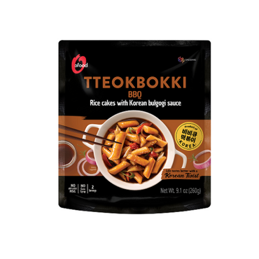 Tteokbokki With Korean BBQ Sauce 20x260g