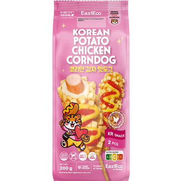 Korean Chicken Corndogs with Potato 8x240g