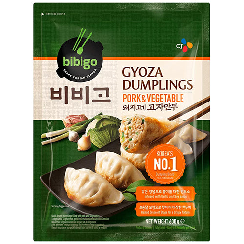 Bibigo Frozen Pork & Vegetable Gyoza Dumpling 12x600g