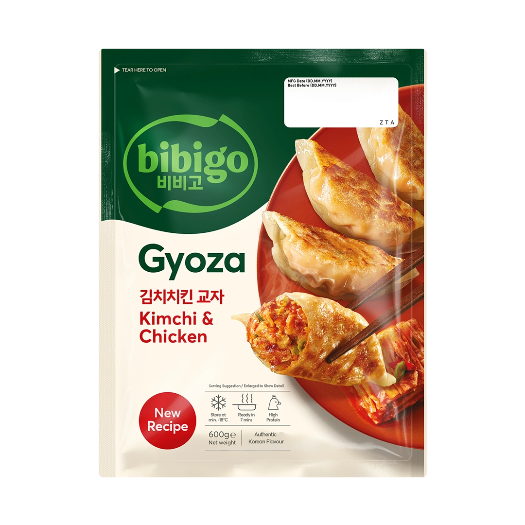 Frozen Kimchi & Chicken Gyoza Dumpling 12x600g