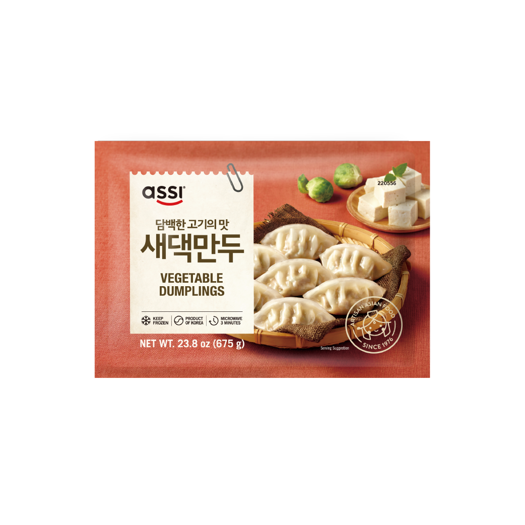 Frozen Cooked Vegetable Dumpling Saedaekmandoo 12x675