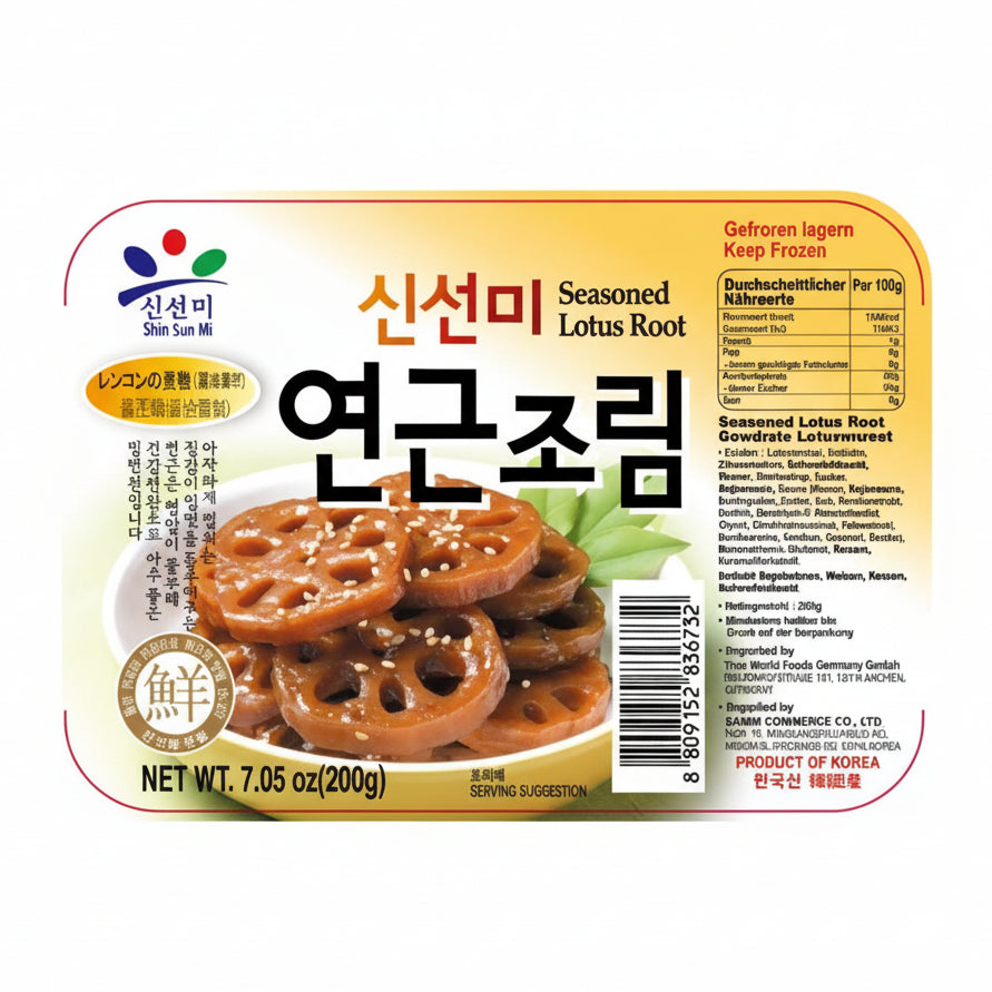 Seasoned Lotus Root In Pl.Case 16x200g