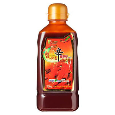 Capsaicin Hot Taste Sauce 12x550g