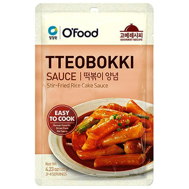 Rice Cake (Tteokpokki) Sauce 16x120g
