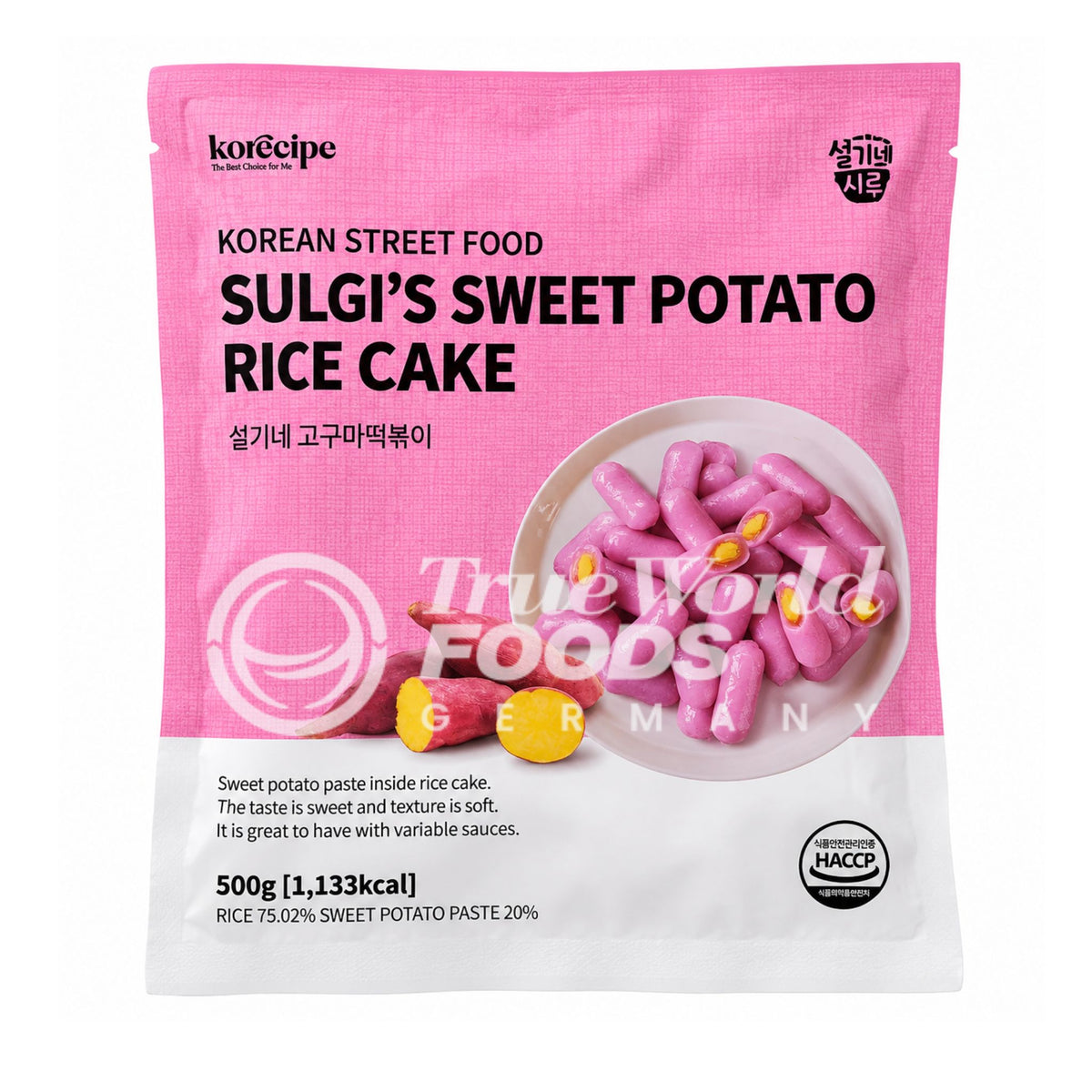 Korecipe Sweet Potato Rice cake 18x500g