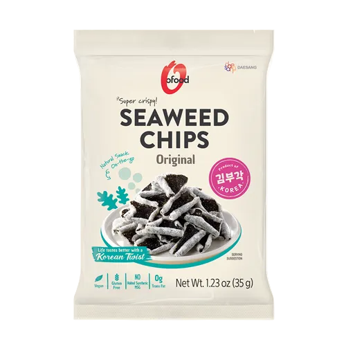 [O'Food] Crispy Seaweed Chips Original 4x(5x35g)