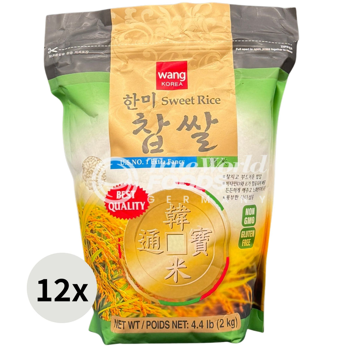 Sweet Rice in Pack 12x2kg