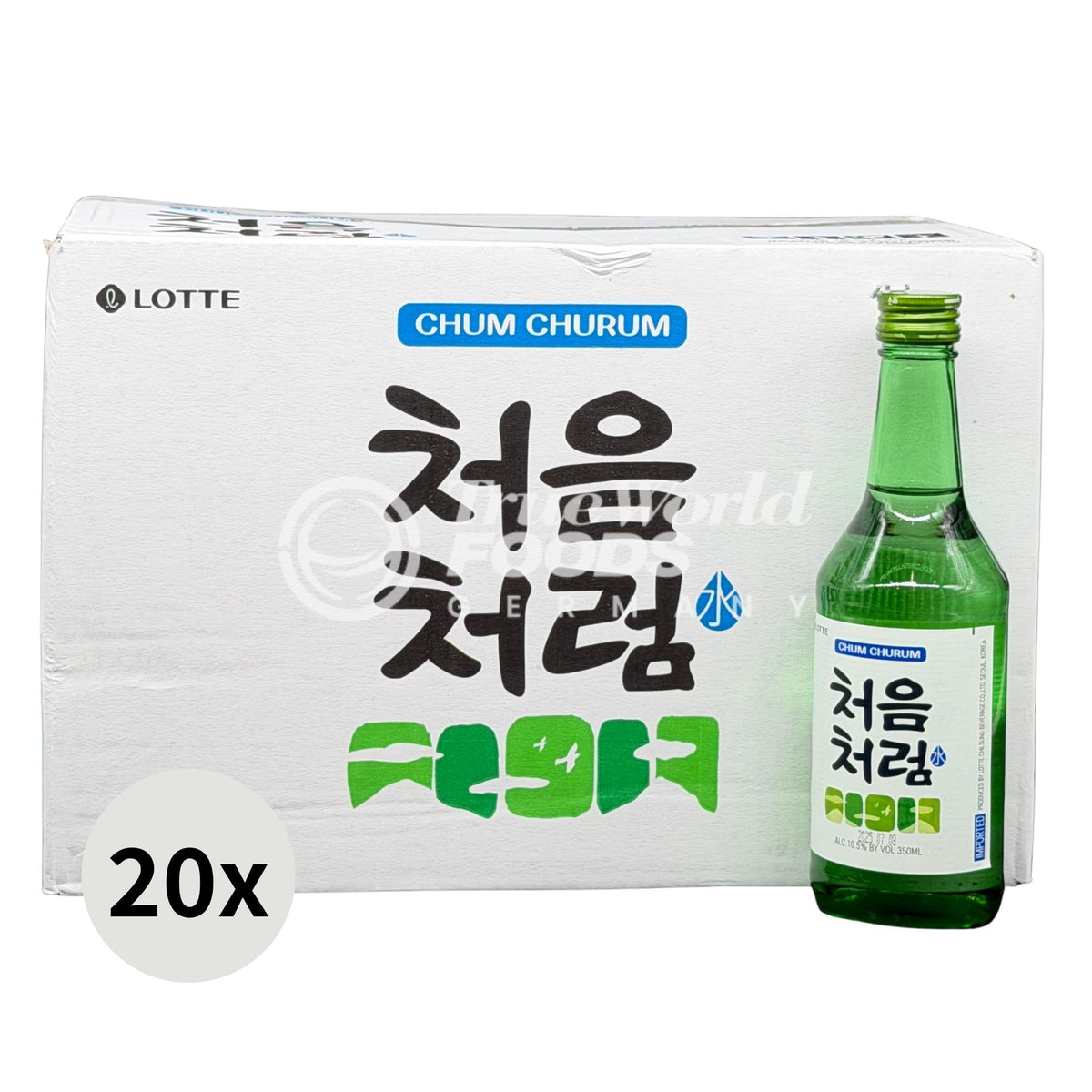 Chum Churum Soju Original 16,5% alc.20x350ml
