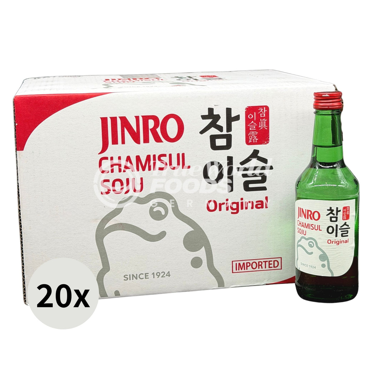Chamisul Soju Original 20,1% alc. 20x350ml