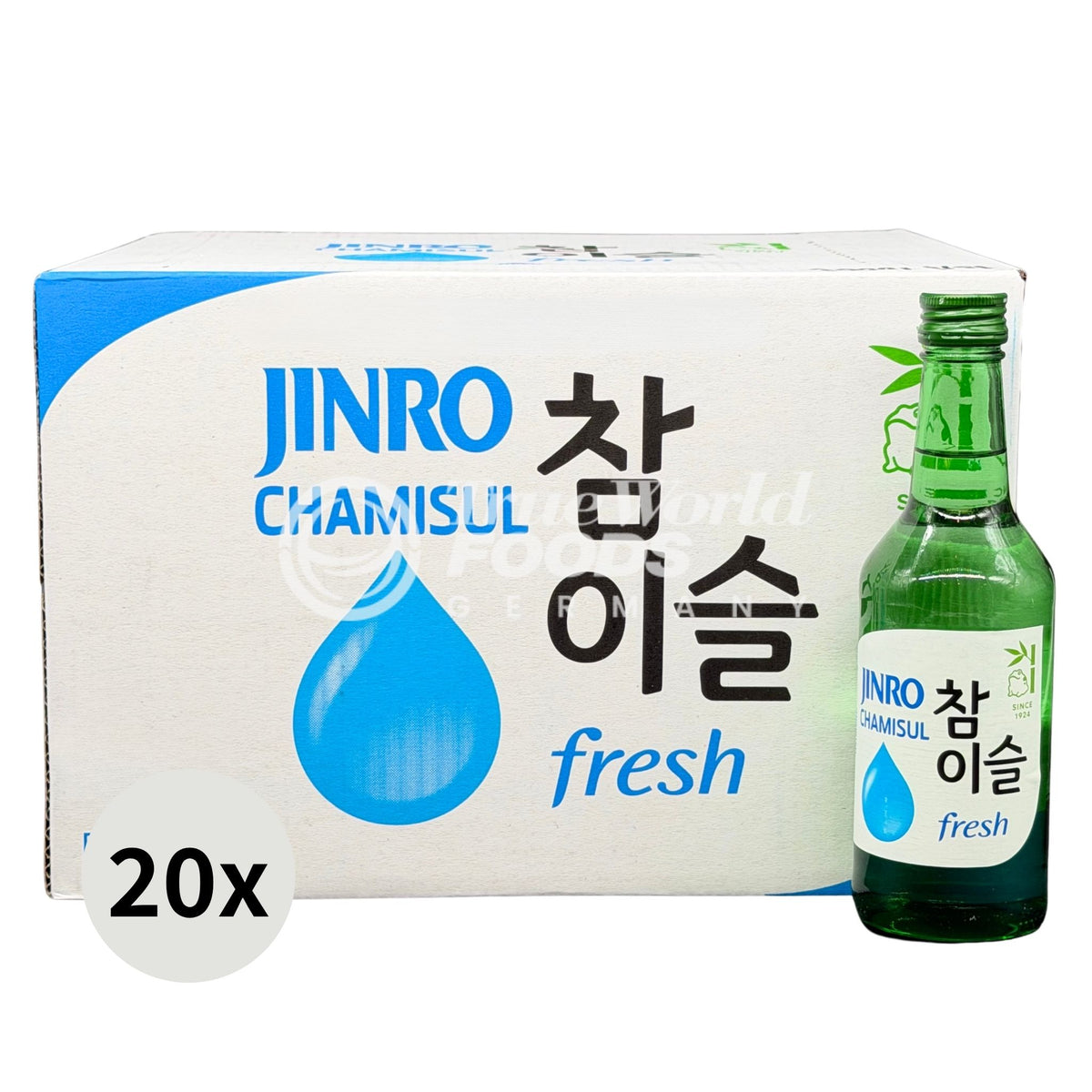 Chamisul Soju Fresh 16,5% alc. 20x360ml