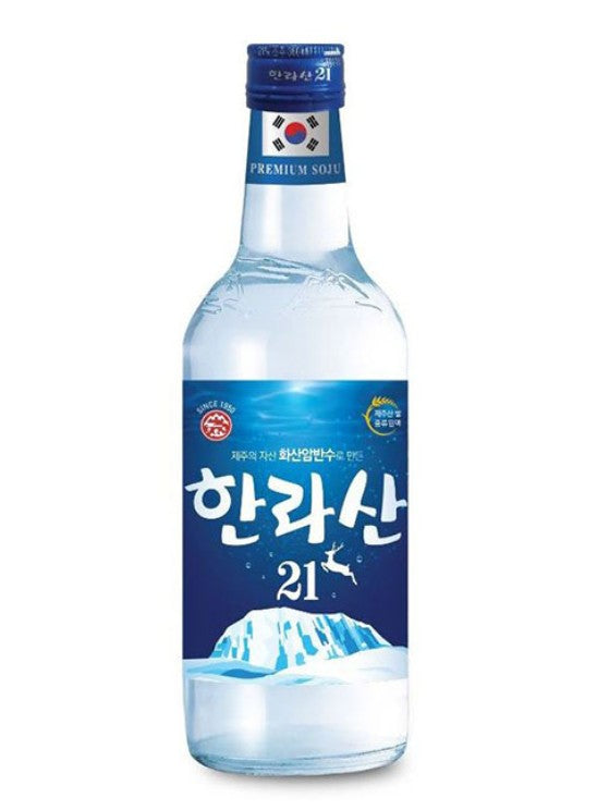 [Hallasan]Korean liquor Soju 21% alc. 20x360ml