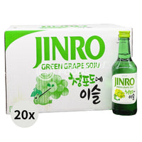 Chamisul Soju Greengrape 13% alc. 20x350ml