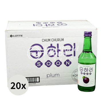 Chum Churum Soju Plum 12% alc.20x350ml