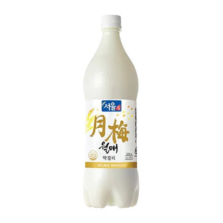 [SeoulJangsu] Korean rice wine wolmae 6% alc. 12x1L