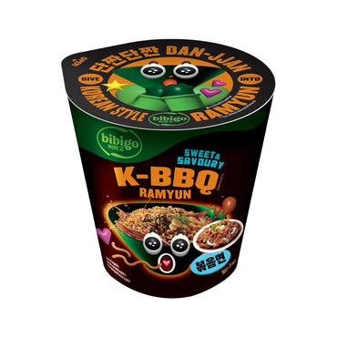 [Bibigo] K-BBQ Flavoured Sweet&Savoury Cup Ramyun 8X98g