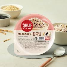 [CJ] Microwavable Cooked Rice (Mixed grains) 12x(3x210g)