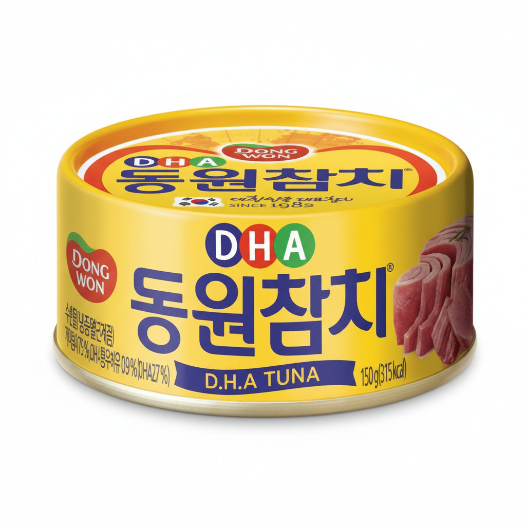 [Dongwon] Canned Tuna, Chunk Style (DHA) 48x135g