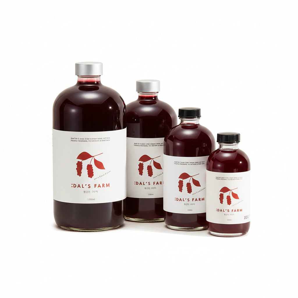 [Dals Farm] Red Flavored Omija Syrup 12x1,077kg
