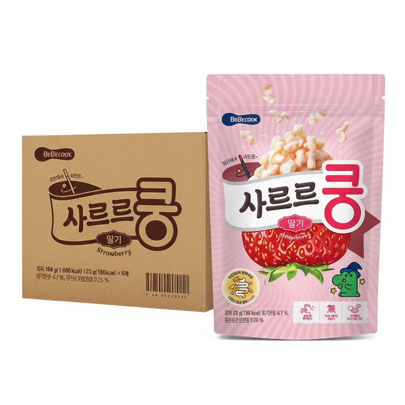 [Bebecook] Melting Puff Strawberry 30x23g