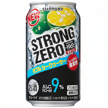 [Suntory] Strong Zero W Shikuwasa Can 8% alc. 24x350ml