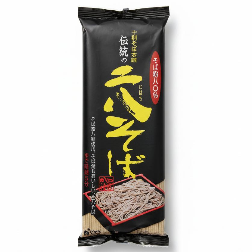 [Yamamoto Kajino] Wheat Noodles Soba (Dento 2-8 Soba) 20x250g