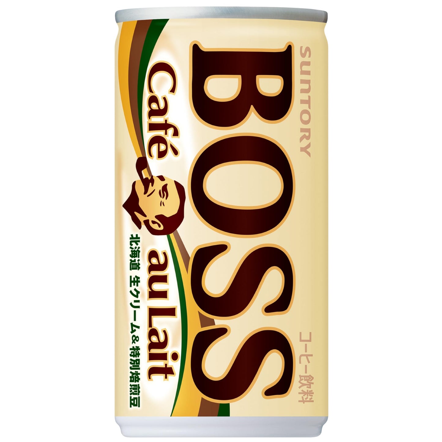[Suntory] BOSS Cafe Au Lait Can Coffee 30x185ml