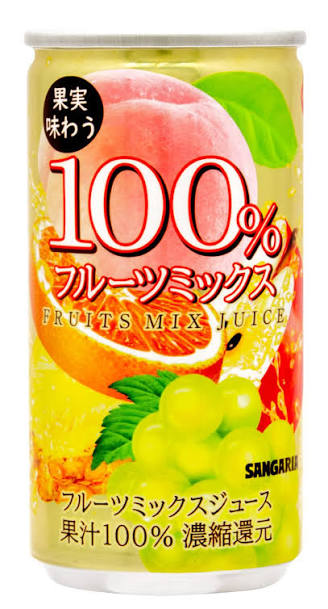 [Sangaria] Fruits Mix Juice 30x190g