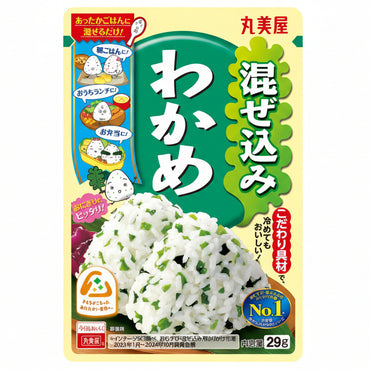 [Marumiya] Dried seasoning topping for rice (Mazekomi wakame) 10x29g
