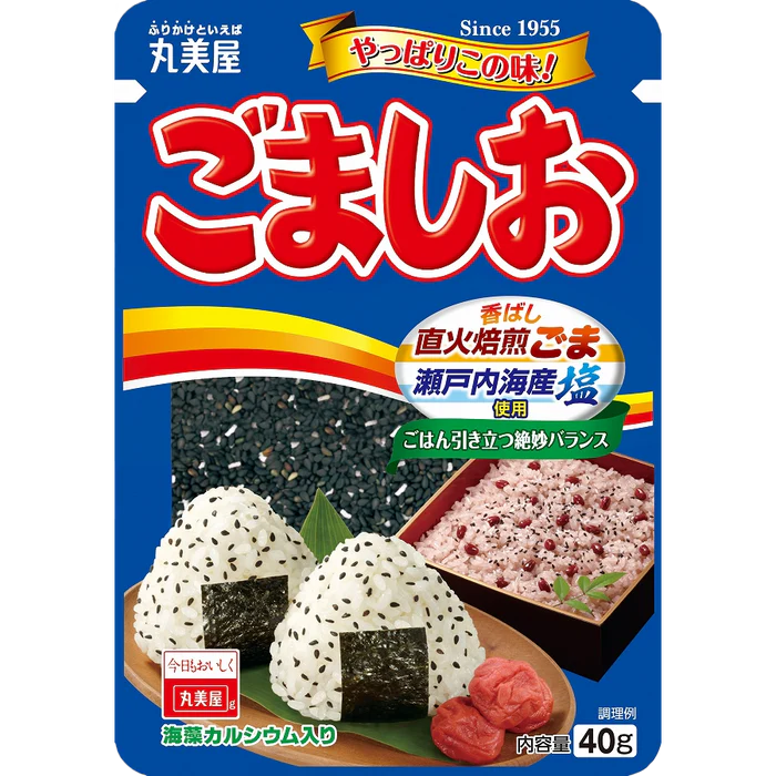 [Marumiya] Dried Seasoning Topping for Rice(Marumiya Gomashio) 10x40g