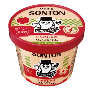[Sonton] Jam (Sonton shakishaki apple jam) 12x130g