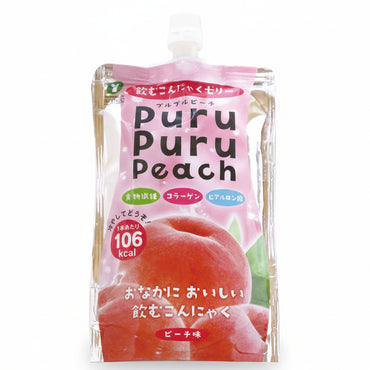 [Yamakichi] Jelly Beverage (Yamakichi Konjack Peach) 72x130ml