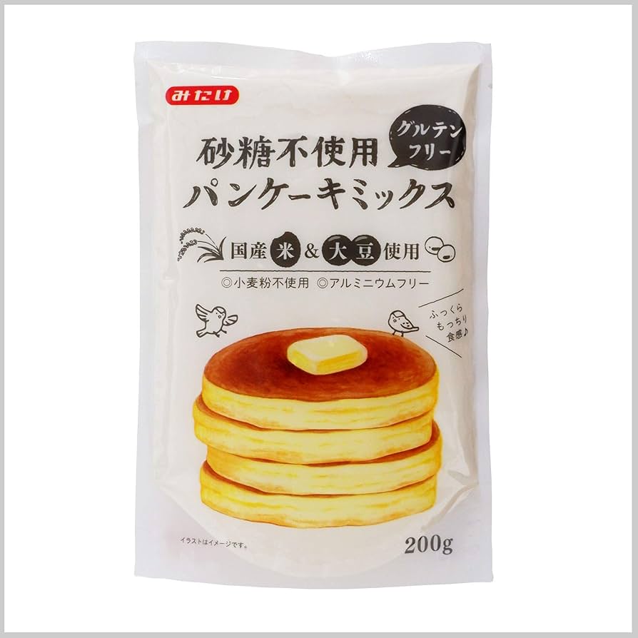 [Mitake] Gluten Free Pancake Mix 12x200g