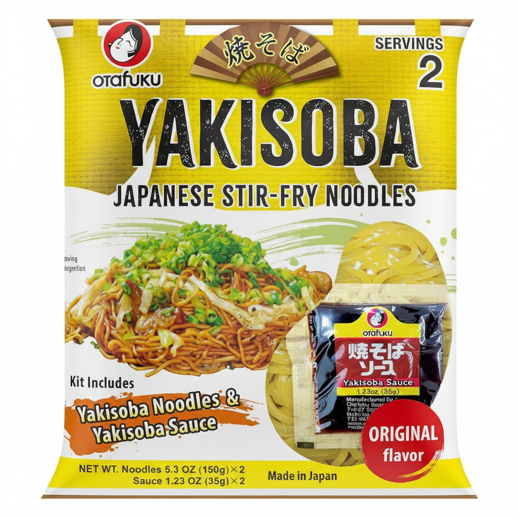 [Otafuku] Yakisoba Noodle & Sauce 2p 12x(2x185g)