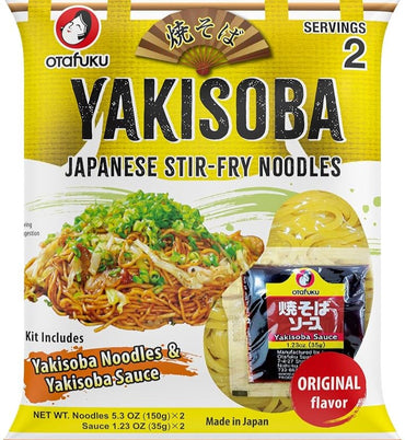 [Otafuku] Yakisoba Noodle & Sauce 2p 12x(2x185g)