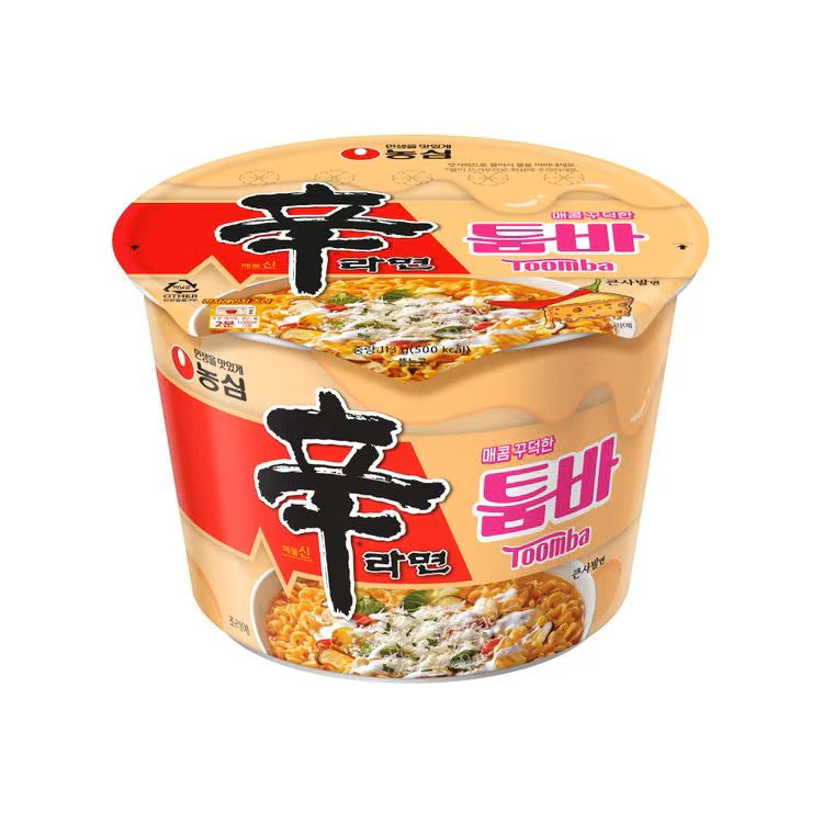 [Nongshim] Instant Cup Noodles, Shin Ramyun Toomba Big Bowl 12x113g