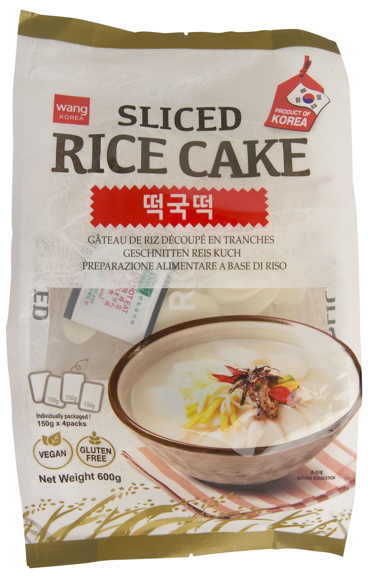 [Wang] Sliced Dried Rice Cake in Bag 48x150g