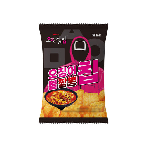 [Onsil] Squidgame Squid Spicy Jjampponng Chips 20x50g
