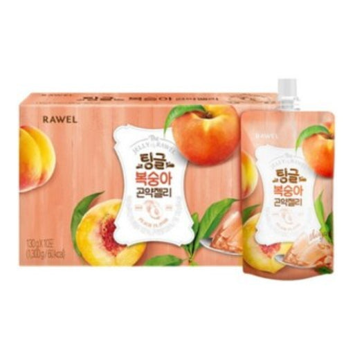 [Rawel] Konjac Jelly Peach 4x(10x130g)