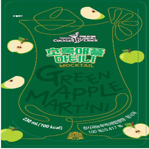 [TWF] Green Apple Martini Alcohol Free 50x240ml
