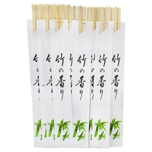 Essst?bchen, Bambus, Einweg, in Papierh?lle L:21cm 10x100 Pa