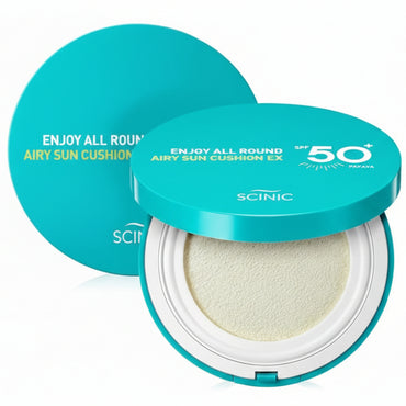 [SCINIC] Enjoy All Round Airy Sun Cushion EX SPF50+ PA++++ 25g 20ea