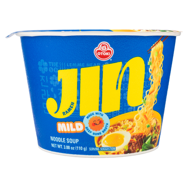 [Ottogi] Jin Ramen Mild Big Cup 12x110g