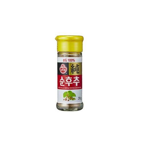 [Ottogi] Black Pepper Powder in bottle 30x20g