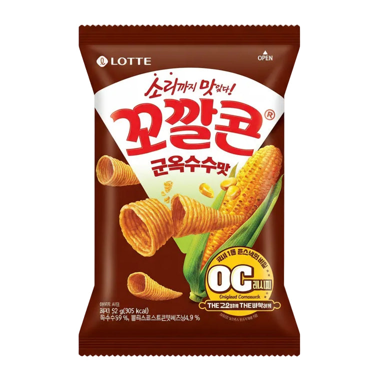 [Lotte] Kkokkalcorn Roasted Corn 12x67g