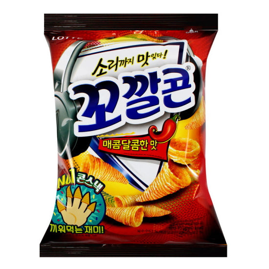 [Lotte] Kkokkalcorn Sweet & Spicy 12x67g